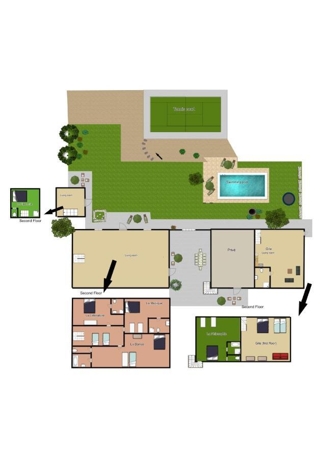 Villa Mas Cestayrols Экстерьер фото
